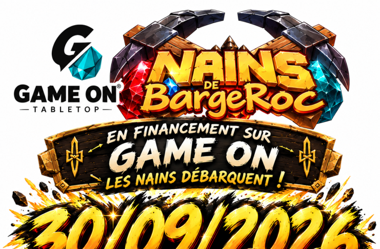 Les Nains de Bargeroc sur Game On le 30 septembre !!